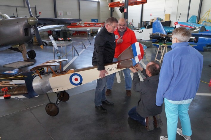 Transport des maquettes