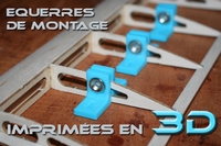 Equerres de montage à imprimer en 3D