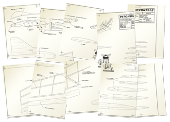 Plan 2 sur feuilles A4 à assembler