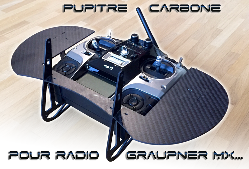 Pupitre pour radio Graupner MX