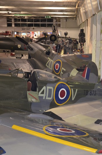 Pas de musée de la RAF sans Spitfires ! 