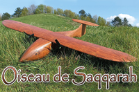 L'Oiseau de Saqqarah reproduit en maquette volant par Nila