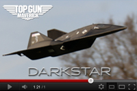 Darkstar, TopGun Maverick, vidéo d'un vol