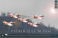 Patrouille Suisse avec des Funjet